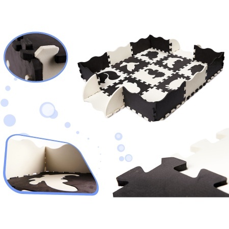Covor puzzle cu laterale 25 piese Ikonka IK17566 - Img 4