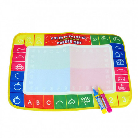 Covoras pentru desenat cu creion magic, pe baza de apa (Dimensiune: 29x19 cm) - Img 6