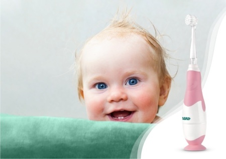 Neno Denti Pink - periuta de dinti electrica de la 3 la 36 luni - Img 3