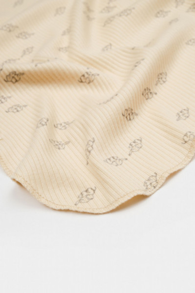 Paturica Printed, BabyCosy, 50% modal+50% bumbac, Stone, 85X85 cm - Img 4