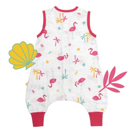 Sac de dormit cu picioruse Bamboo Flamingo 70 cm 0.5 Tog - Img 2