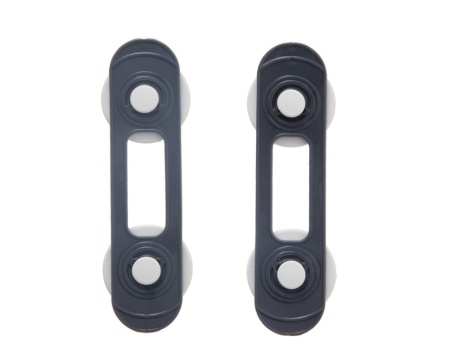Set 2 mini sigurante universale pentru usi si dulapuri BabyJem, antracit - Img 2