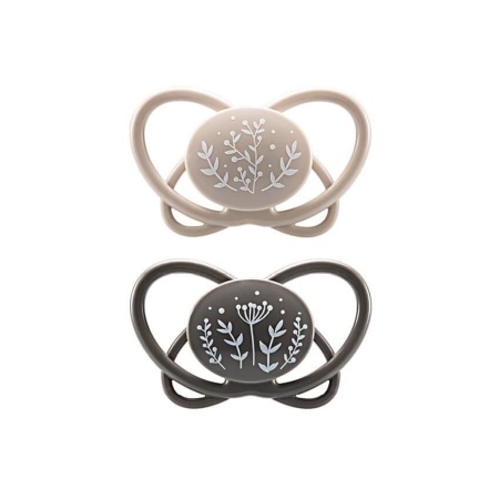 Set 2 Suzete MyButterfly din silicon, forma anatomica, simetrica, tetina ortodontica flexibila, cu cutie de transport si sterilizare, 5-18 luni, nip first moments 31611 - Img 3