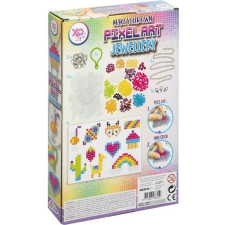 Set creatie bijuterii Pixel Art Grafix GR240012 - Img 2