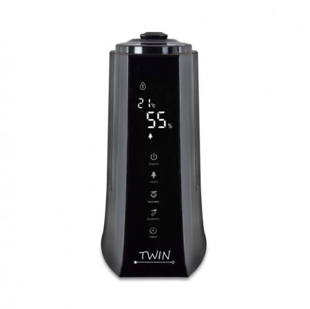 Umidificator cu ionizare si difuzor arome TWIN negru, Airbi BI3221 - Img 2