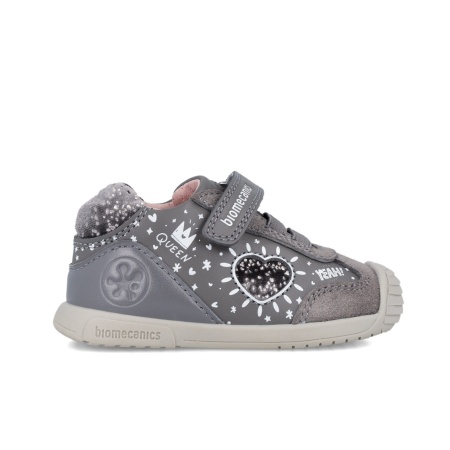 Adidasi Primii Pasi pentru Copii Biomecanics 241109, gri - Img 5