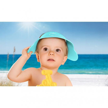 Aparatoare de sampon ajustabila, din spuma flexibila, 6+ luni, Reer MyHappyBath 76043 - Img 8