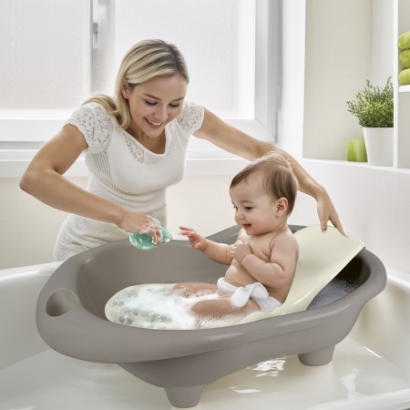 Cadita cu suport anatomic Hippo - Gri - Img 2