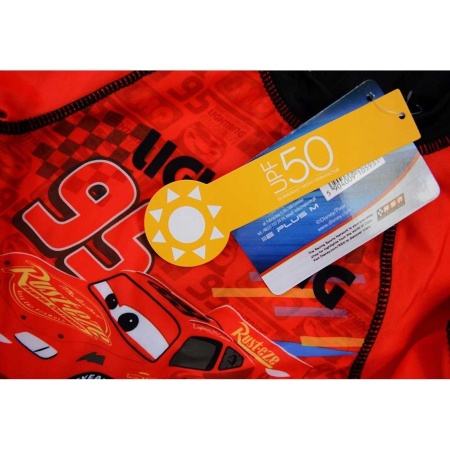 Costum de baie UV cu maneci scurte si fermoar Cars EPLUSM EPMDISC5244A532 - Img 3