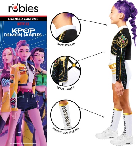 Costum de carnaval K-Pop Demon Hunters - Rumi Golden Deluxe - Img 4