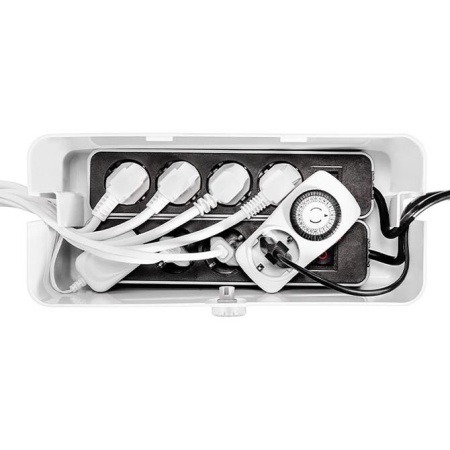 Cutie protectie cabluri, stechere si prelungitoare, Reer CableGuard 78020 - Img 4
