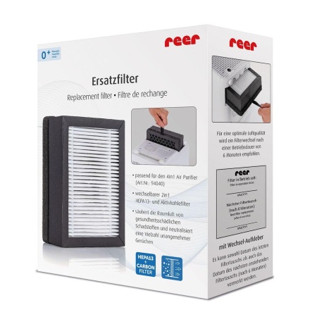 Filtru HEPA combinat cu carbune activ pentru purificator, Reer 94050 - Img 5