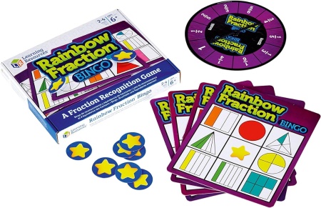 Joc bingo - Curcubeul fractiilor - Img 2