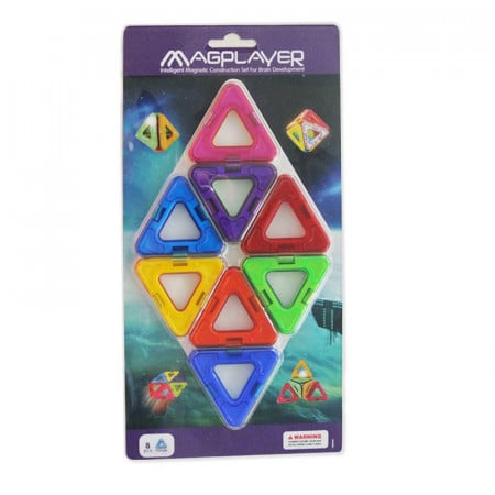 Joc de constructie magnetic - 8 piese - Img 2