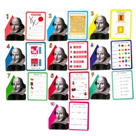 Joc lingvistic Learning Cube® - Pe urmele lui Shakespeare - Img 2