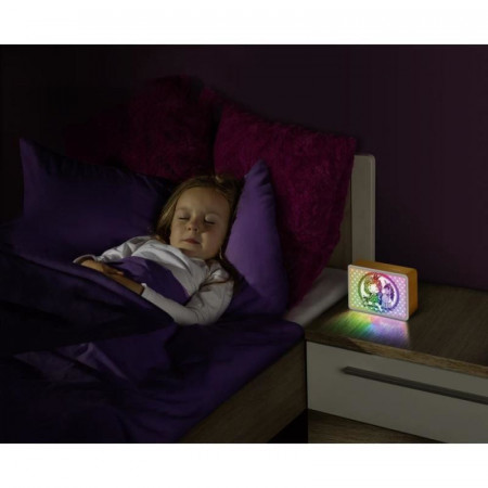 Lampa de veghe cu leduri colorate KidsLight Creative „Unicorn” REER 5277 - Img 4