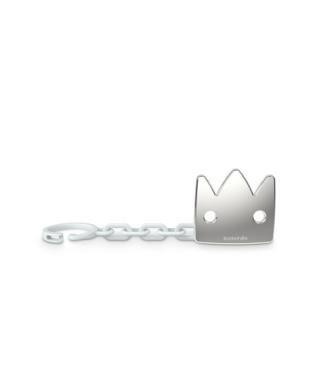Lantisor suzeta cu clips, coroana, Spread Joy, Suavinex - Img 2