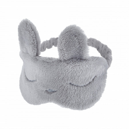 Masca bebelusi pentru somn BabyJem Sleeping Bunny (Culoare: Ecru) - Img 5