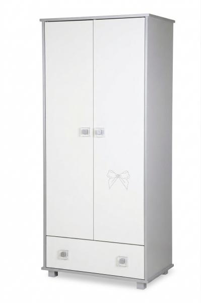 Mobilier Camera copii Si Bebelusi KLUPS NATI Alb-Gri - Img 2