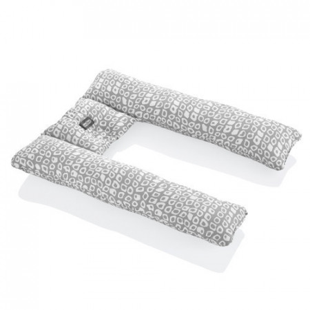 Perna 3 in 1 : babynest, pentru gravide si pentru alaptare in forma de U BabyJem - Img 2