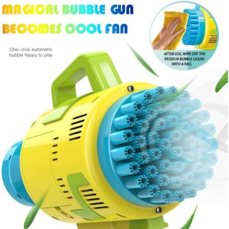 Pistol pentru baloane de sapun Bubble Maker Ikonka IK18050 - Img 3