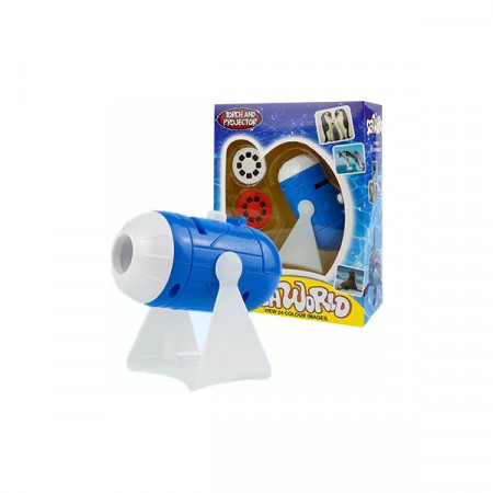 Proiector cu suport, 3 diapozitive Animale Marine Bambinice BN027 - Img 3