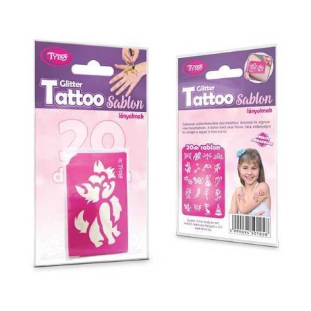 Set 21 sabloane pentru tatuaje temporare Tytoo KKCST4530034 - Img 4
