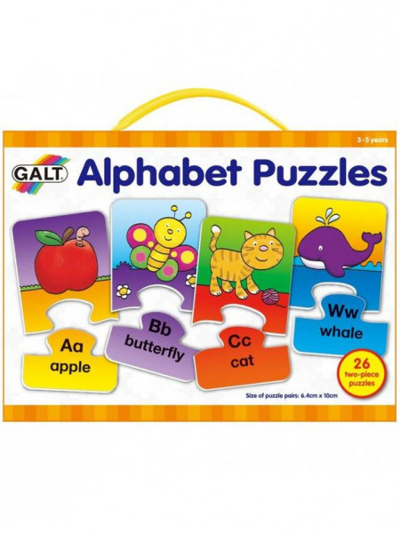Set 26 de puzzle-uri Alfabet (2 piese)