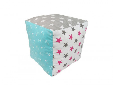 Set 6 cuburi de joaca textile MyKids 10x10 cm - Img 2
