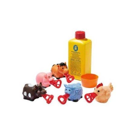 Set baloane de sapun Bubbelix 5 figurine vesele Mini Pustefix Bubble Toys STPX55739 - Img 5