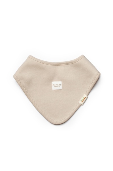 Set de 3 bavete pentru nou nascut, 100% bumbac organic, TeddyBear, BabyCosy - Img 5