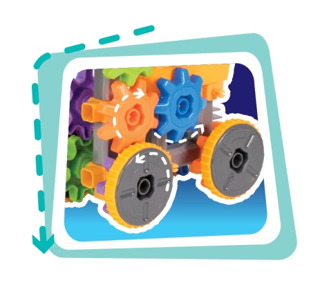 Set de constructie 3 in 1 STEM - Robotel &amp; masinute saniter - Img 2
