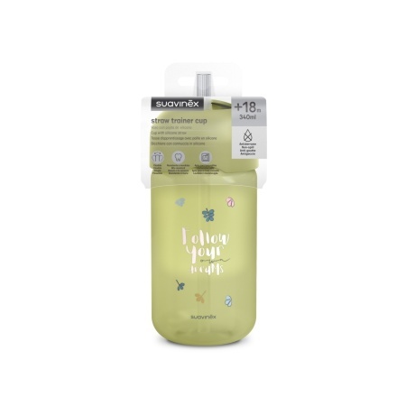 Sticla de apa fara picurare, Bears, 340 ml, verde, Suavinex - Img 4