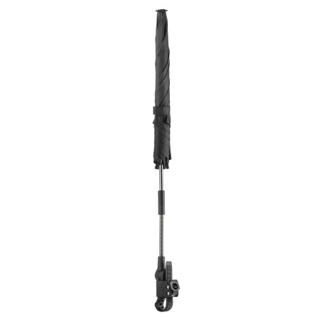 Umbrela parasolar carucior copii, protectie UV 80+, forma patrata 80 cm, reglabila 180°, prindere universala anti-alunecare, negru, Reer ShineSafe 84261 - Img 8