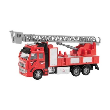 Camion de pompieri metalic la scara 1:38, 25 cm Toi-Toys TT24588A - Img 3