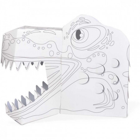 Coloreaza-ti propria Masca 3D T-Rex Fiesta Crafts FCT-3042 - Img 2