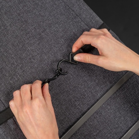 Copertina protectie solara carucior copii, UV 50+, parasolar universal reglabil, protectie vant si ploaie, material elastic, montare rapida, Reer ShineSafe 84251 - Img 8