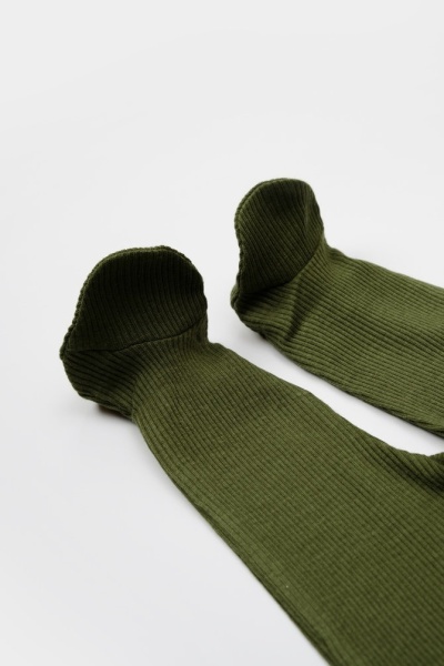 Cutie 4 piese pentru nou nascut - 100% bumbac organic - Verde, BabyCosy - Img 7