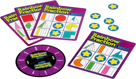 Joc bingo - Curcubeul fractiilor - Img 3