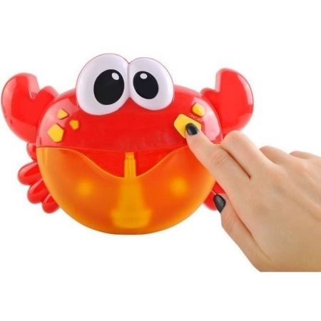 Jucarie de baie, Crab cu baloane muzicale de sapun Iso Trade MY17383 - Img 4