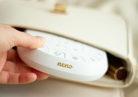 Neno Lumia Lampa de veghe pentru bebelusi cu lumini, sunete si pulsometru - Img 4