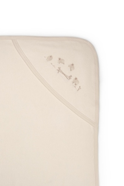 Paturica pentru nou nascut, 100% bumbac organic, Lamb, BabyCosy - Img 3