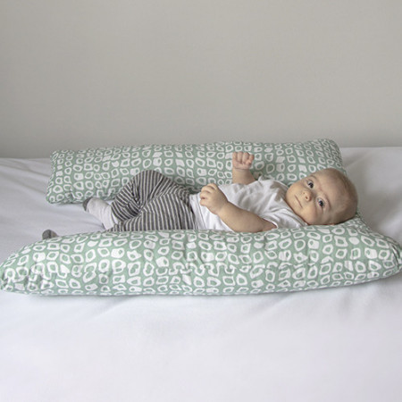 Perna 3 in 1 : babynest, pentru gravide si pentru alaptare in forma de U BabyJem - Img 3