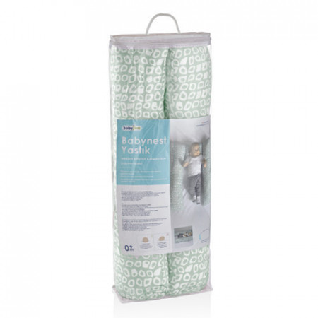 Perna 3 in 1 : babynest, pentru gravide si pentru alaptare in forma de U BabyJem - Img 5