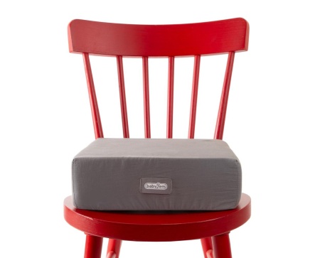 Pernuta inaltator 32x32 cm pentru scaun de masa, BabyJem, Antracit - Img 4