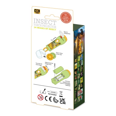 Proiector tip lanterna - Descopera insecte - Img 3