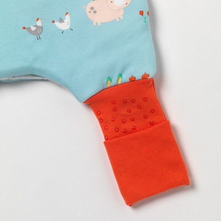 Sac de dormit cu picioruse si talpa antiderapanta Farmyard 120 cm 1.0 Tog - Img 5