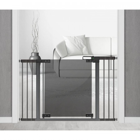 Set 2 extensii 7 cm pentru porti de siguranta DesignLine Puristic, metal gri antracit, Reer 46041 - Img 2