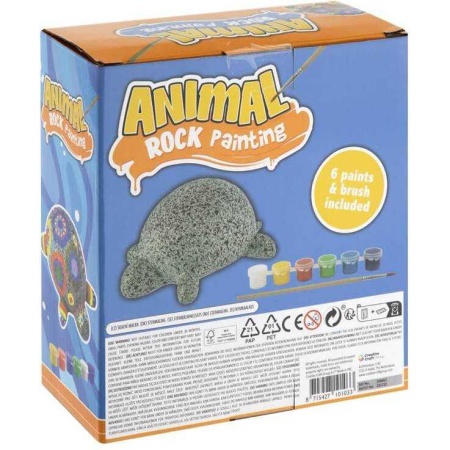Set Creativ Pictura pe Pietre Animal 8 piese Grafix GR200065 - Img 3