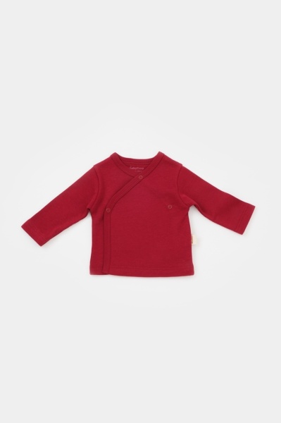 Set de 5 piese pentru nou nascut - 100% bumbac organic - Rosu, BabyCosy - Img 3